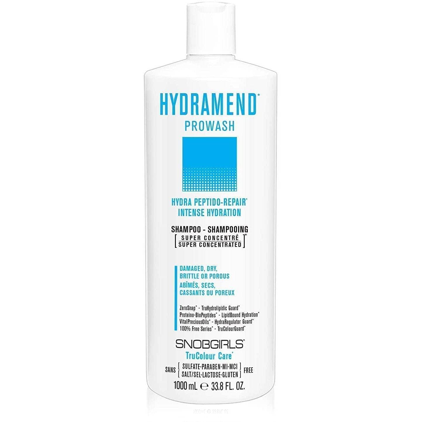 Snobgirls Hydramend Prowash Shampoo 33.8
