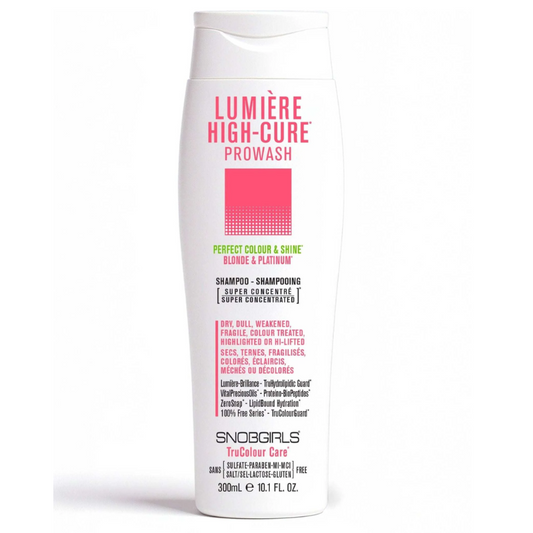 Snobgirls Lumiere Highcure Vegan Hair Shampoo 10.1oz