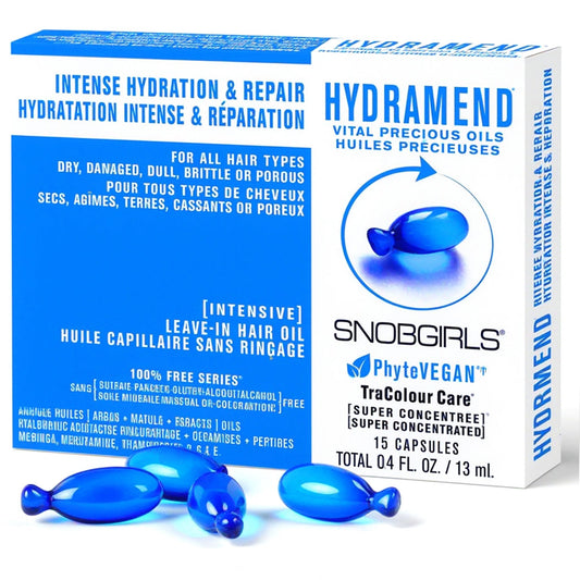 Snobgirls HYDRAMEND Vegan Hair Oil for Intense Hydration & Repair 0.4 oz
