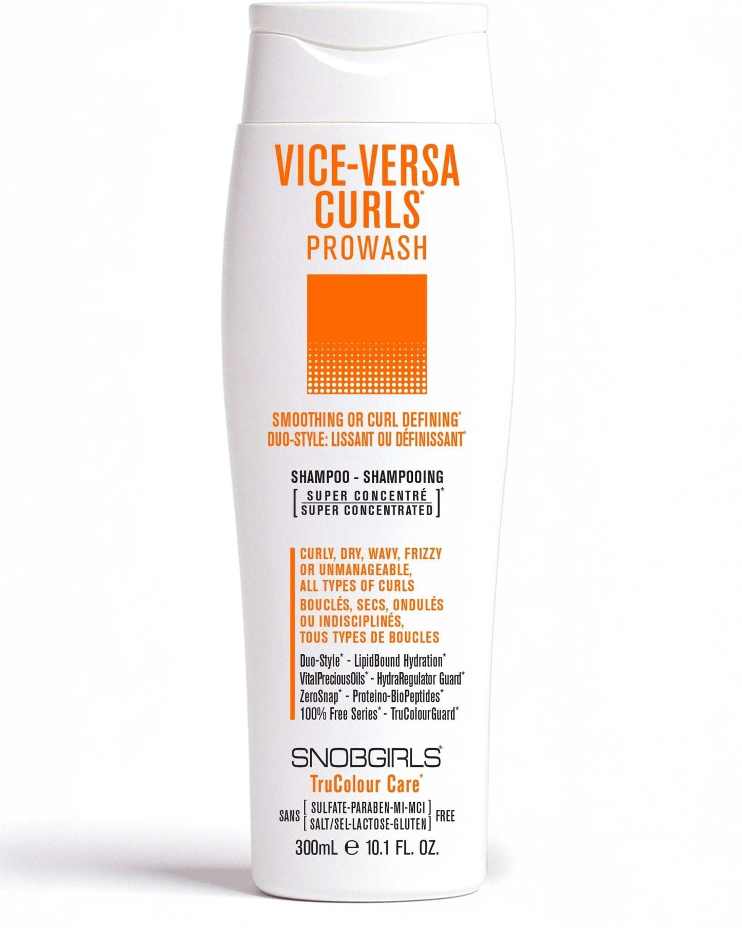 Snobgirls VICE-VERSA CURLS Vegan Hair Shampoo 10.1 oz
